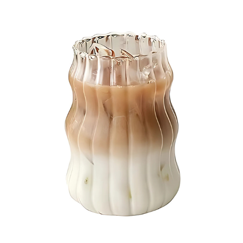 Ripple Glass - Gourd Shape Juice Jar - 500ml