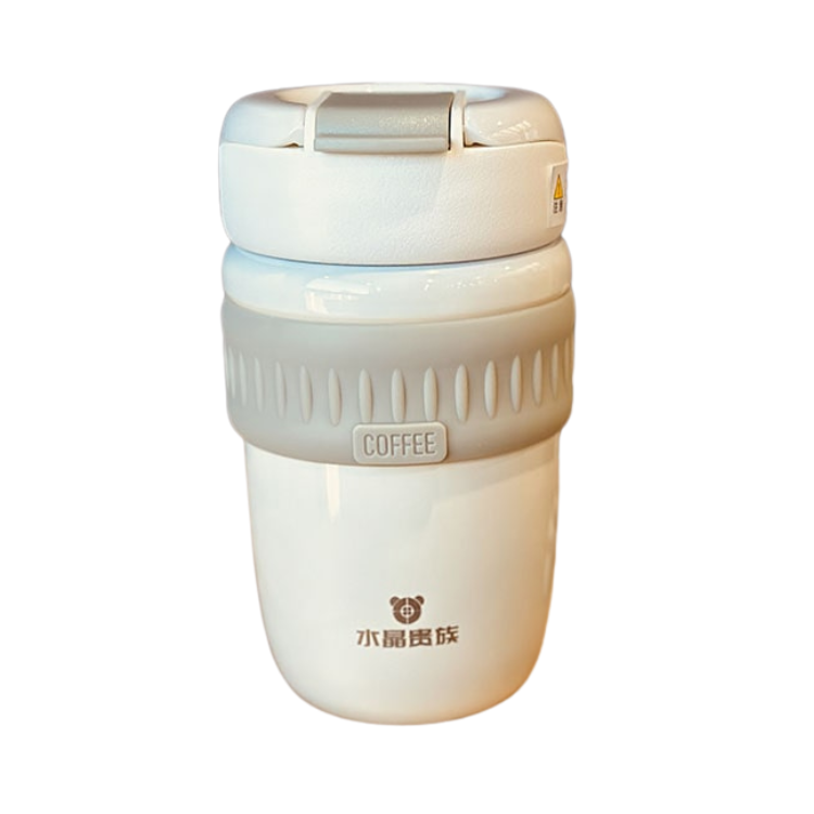 Premium Thermal Coffee Mug - 450ml (White)