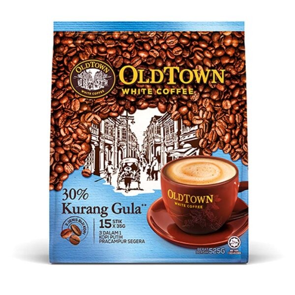 OldTown White Coffee 30% Less Sugar 525g (15 X 35g)