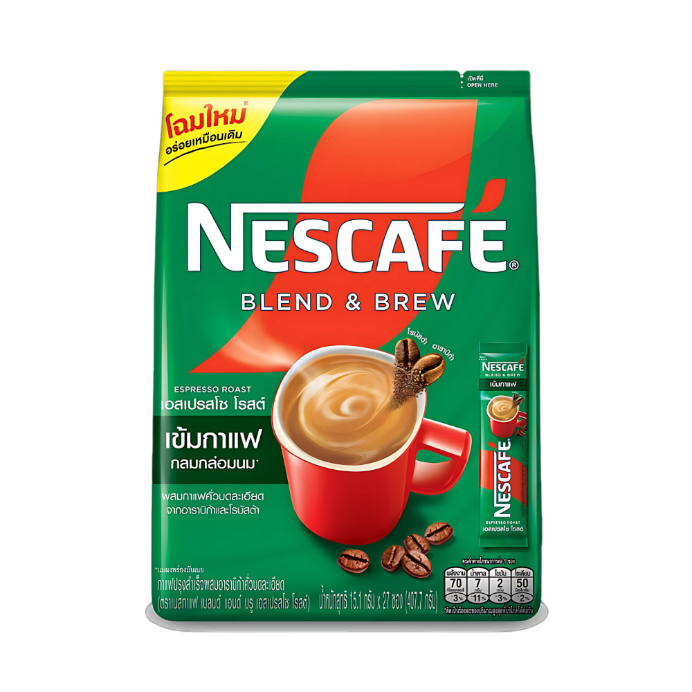 Nescafé Blend and Brew Espresso 15.8g-27packs