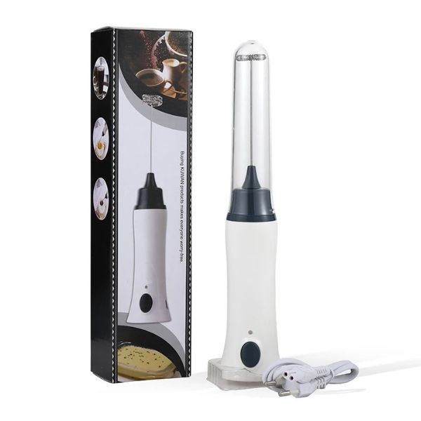 Rechargeable Coffee Foamier Single nozle White
