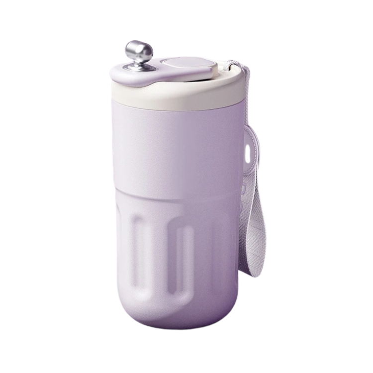 Purple thermal Hot and Cool Premium coffee mug -  420ml (No LED)