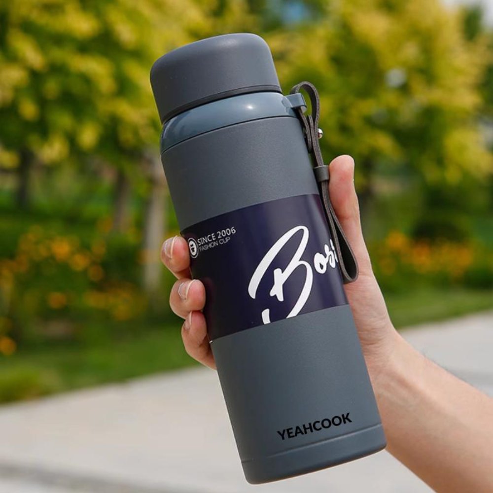 Premium YATAI Boss thermal water bottle 700ml - Gray