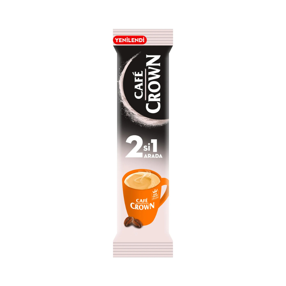 Café Crown Ülker 2 in1 Instant Coffee (Sticks)