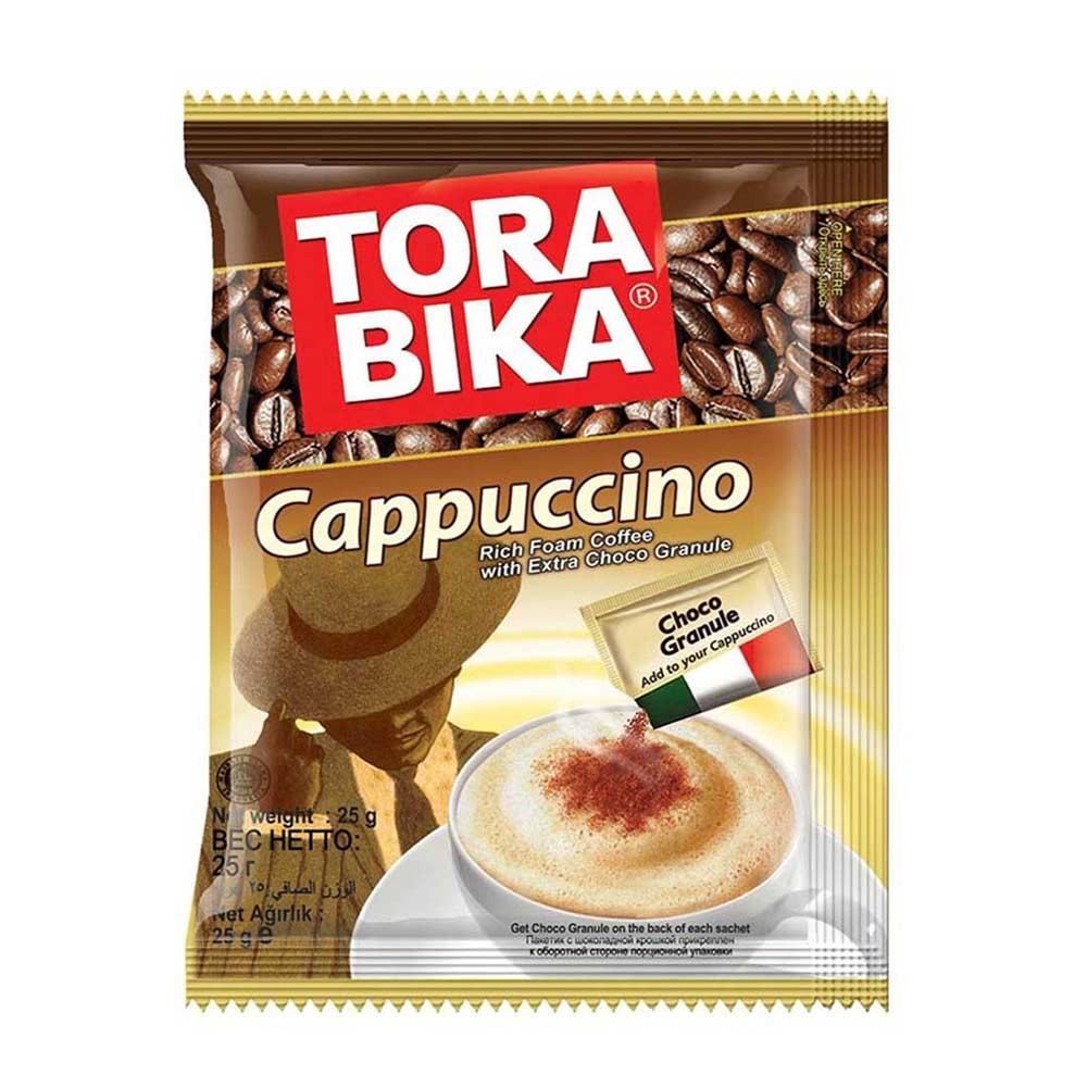 Torabika Cappuccino Single Sachet with Sugar