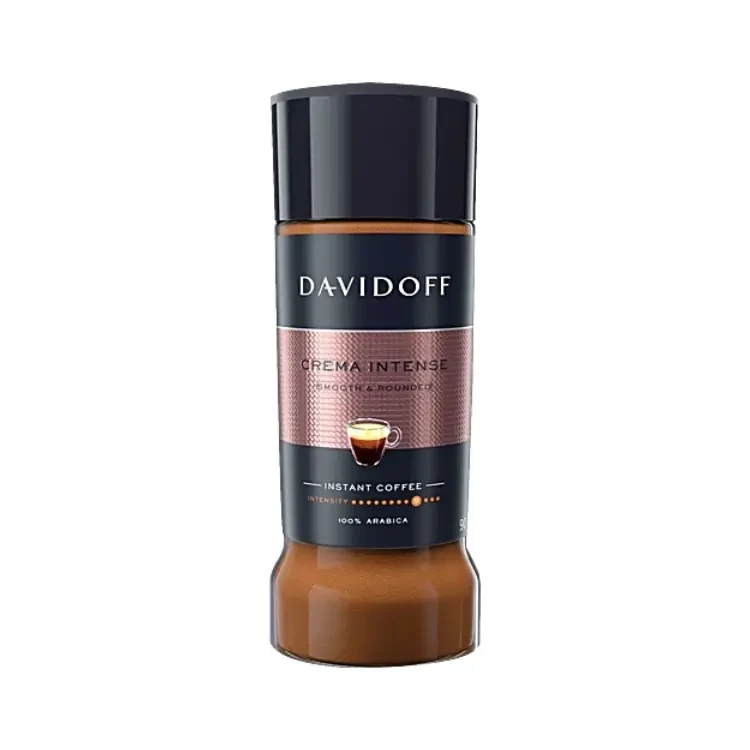DAVIDOFF Crema Intense Instant Coffee - Smooth and Rounded -90gm